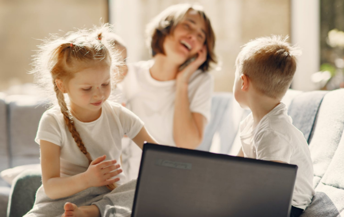 femmes enfants confinement