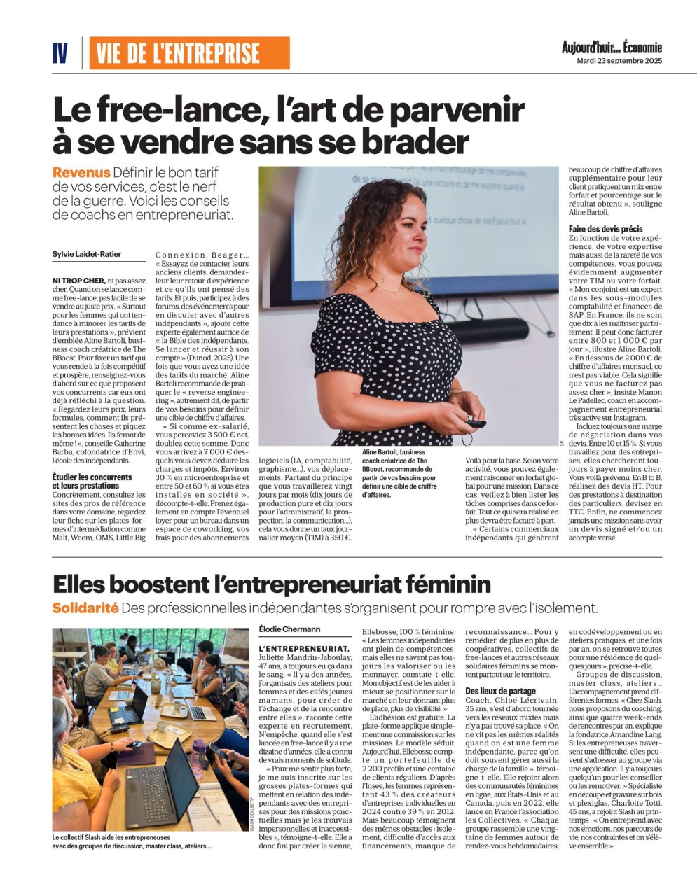 Article Le Parisien 230925